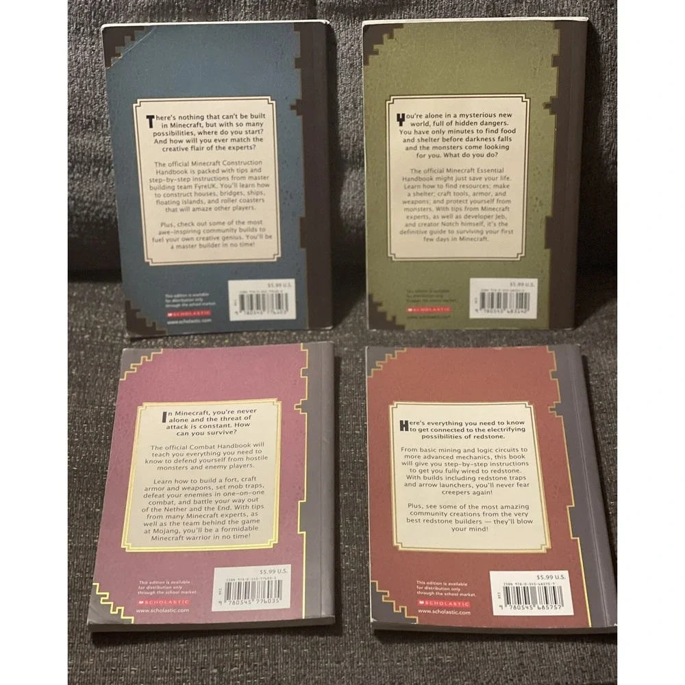 Minecraft set handbooks